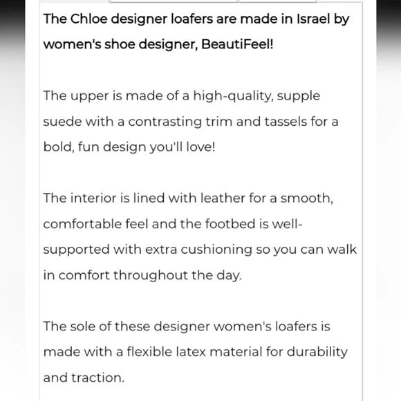 BeautiFeel Chloe Suede Loafers with Animal Print Tassles Sz-40 9/9.5 - Picture 8 of 9